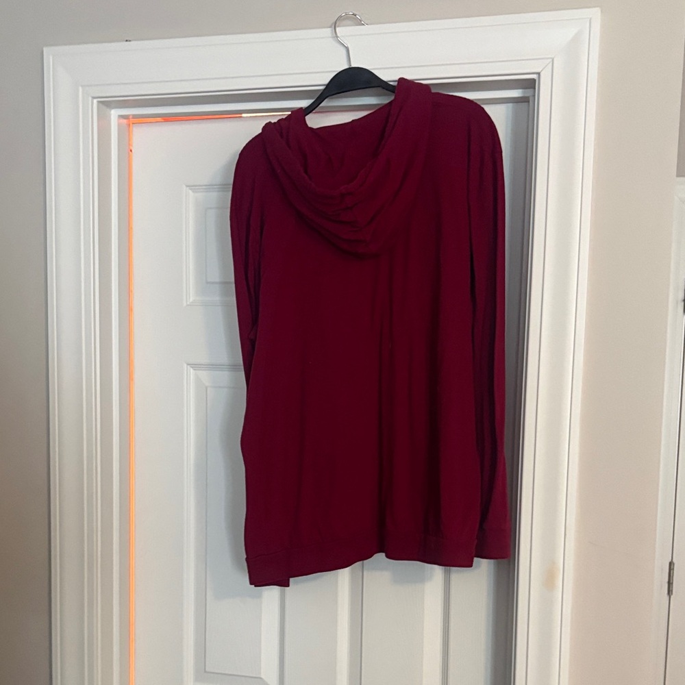 Express Deep Red Pullover - Picture 3 of 3